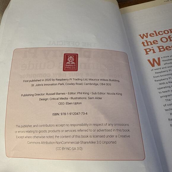 The Official Raspberry Pi Beginner's Guide The Official Raspberry - Picture 4 of 6